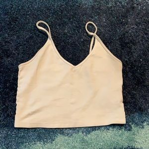 White aritzia tank top